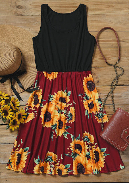 Sunflower and American Flag Dresses