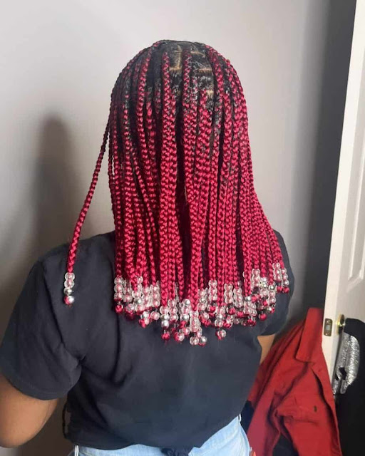 Braids Hairstyles 2022 Pictures With Beads.
