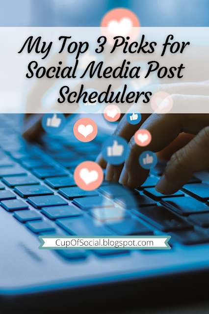 My Top 3 Picks for Social Media Post Schedulers | Planning and scheduling social posts doesn't have to be stressful, expensive, or difficult. You just need to find the right scheduler for your business and you!