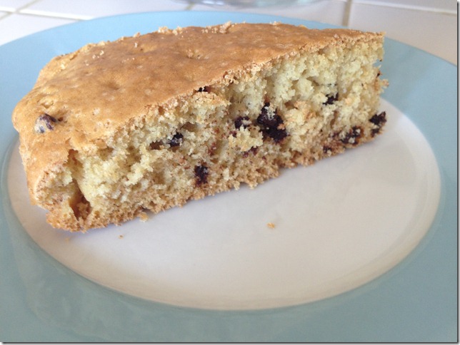 Torta all'acqua con gocce di cioccolato... buonissima e ...