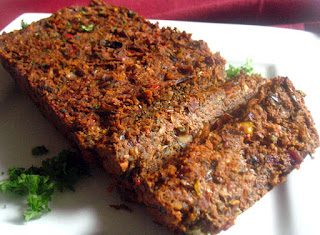 Wild Rice and Kidney Bean No-Meat Loaf