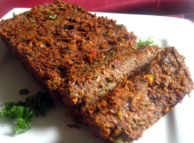 Wild Rice Nut Bean Loaf