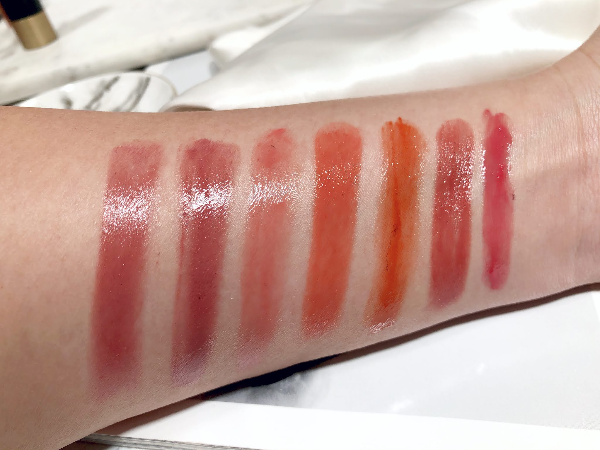 Charlotte Tilbury Hyaluronic HappiKiss Hydrating Lipstick Balms Review and Swatches