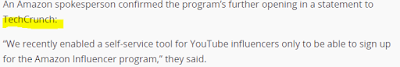 Amazon Influencer Program YouTube