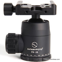 New Sunwayfoto FB-28 Lightweight Ball Head Preview