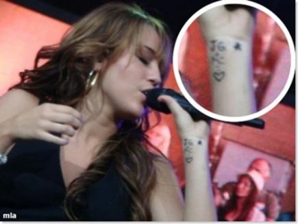 Miley Cyrus Has First Tattoo All Planned Out
