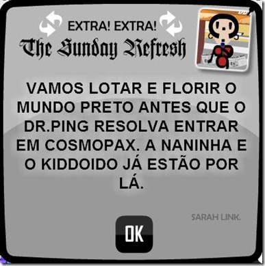 Kid, Naninha e Ping no mesmo server (preto)!