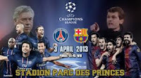 Hasil dan Video Paris Saint Germain VS Barcelona 3 April 2013