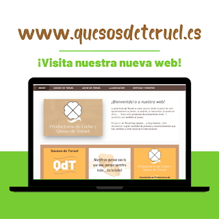 nueva web leche queso teruel quesos ganaderías queserías