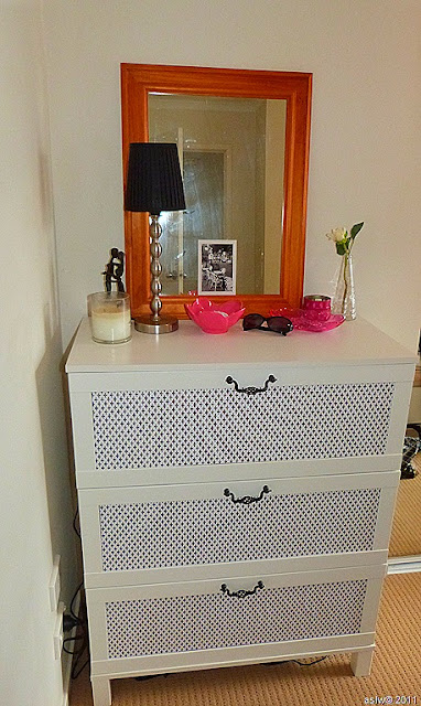 Vintage bedroom dresser