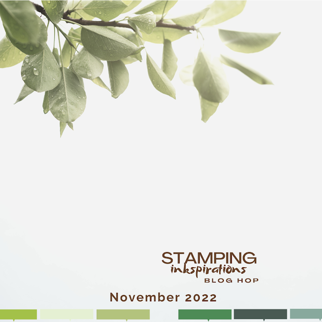 Stamping INKspirations Color Challenge for November 2022 | Nature's INKspirations by Angie McKenzie