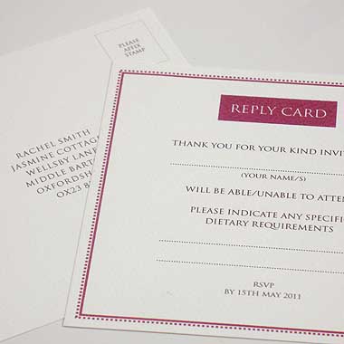 Wedding RSVP wording examples Look at our selection of RSVP wordings to