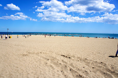 Strand van Barcelona