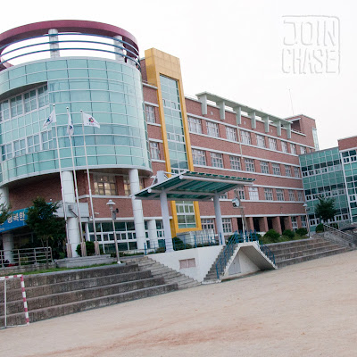 Bibong Elementary School in Ochang, South Korea. 