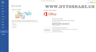 Microsoft Office Professional Plus 2013 Preview - ss