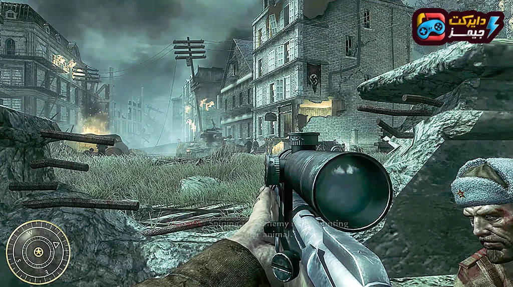 تحميل لعبة Call of Duty World at War من ميديا فاير