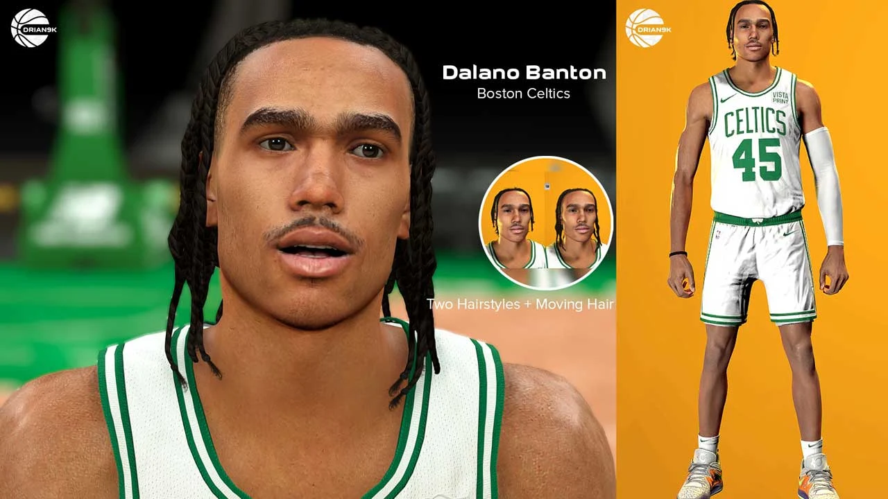 NBA 2K23 Dalano Banton Cyberface