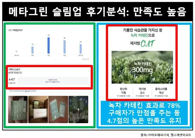 메타그린슬림업-후기