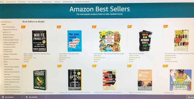 Best-selling boeken op Amazon over racisme