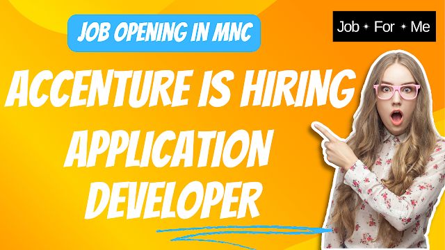 Accenture Is Hiring Application Developer (SAP ABAP Development)