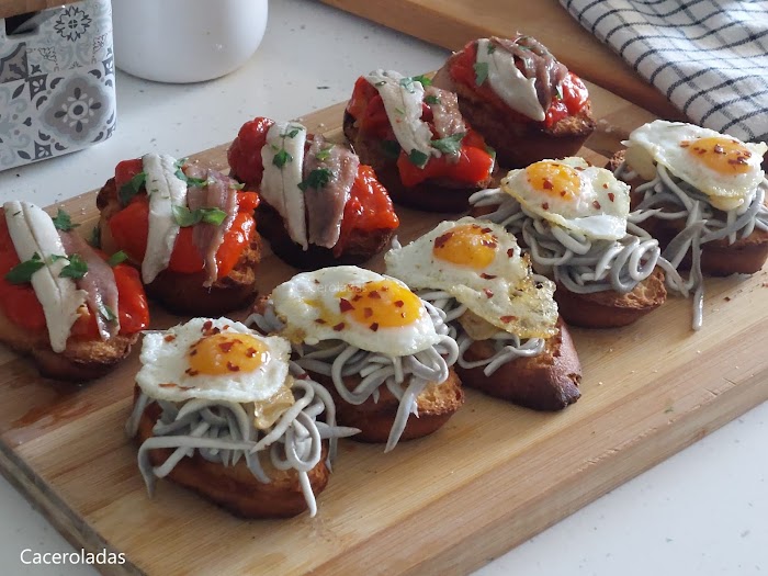 Canapés sencillos y rápidos para celebraciones