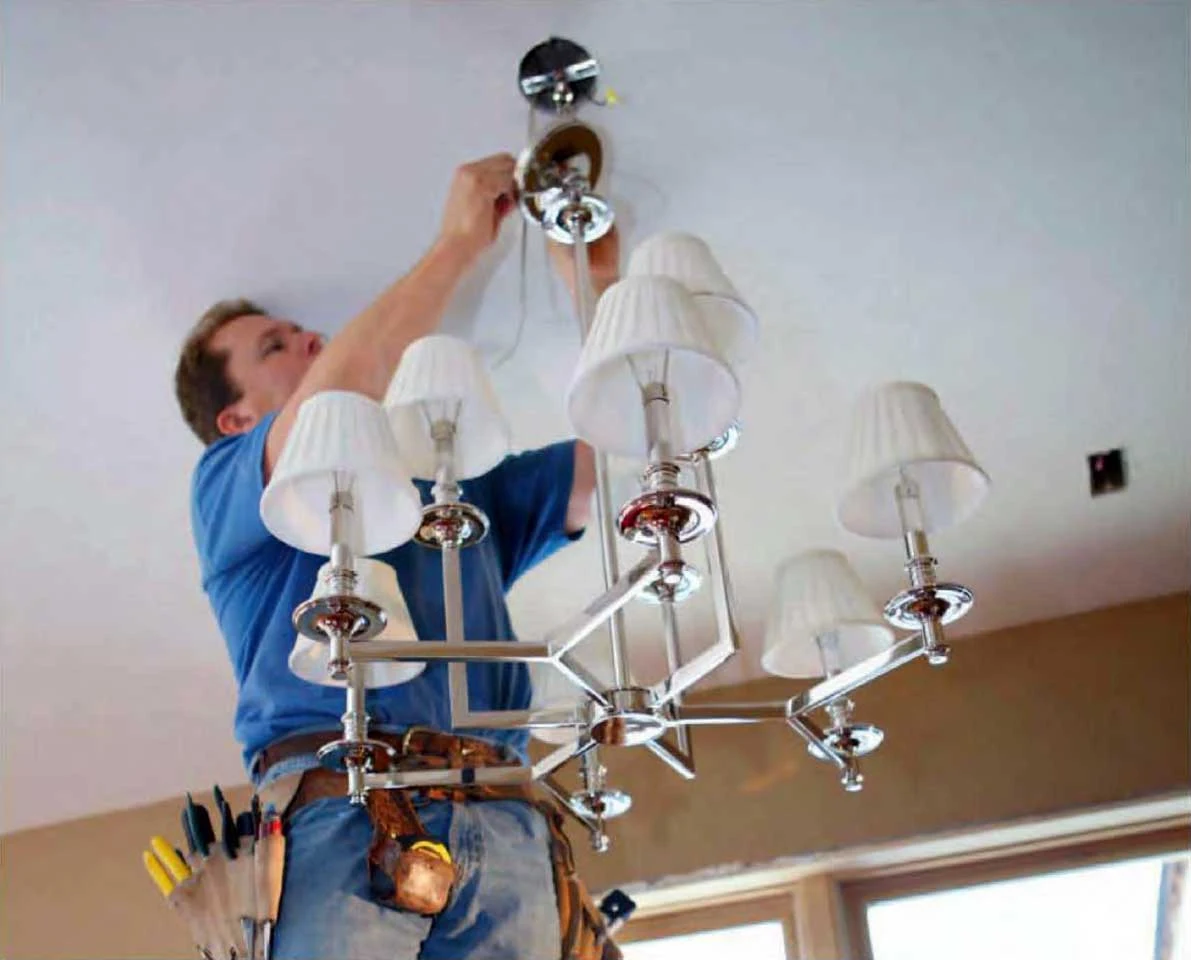 Instalaciones eléctricas residenciales - Instalando una lámpara de techo