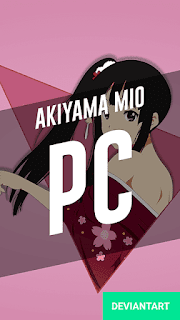 Akiyama Mio - K-On Wallpaper