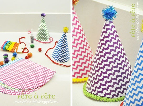 party hats - mis en place DUO2