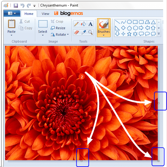 Cara Croping Gambar dg Paint WindowsCara Croping Gambar dg Paint Windows