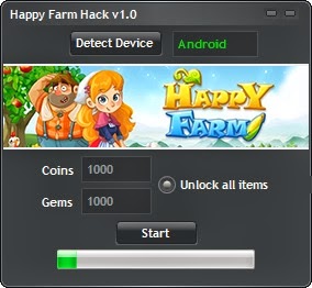 Happy Farm Game Hack v1.0