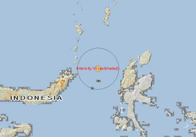 SISMO DE 6,3 GRADOS FUE REGISTRADO EN EL MAR DE MOLUCAS, INDONESIA