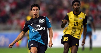 Arsenal-Friendly-Samir-Nasri