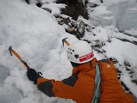 Ian Stewart topping out