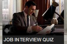 Mad Men Job Interview Quiz