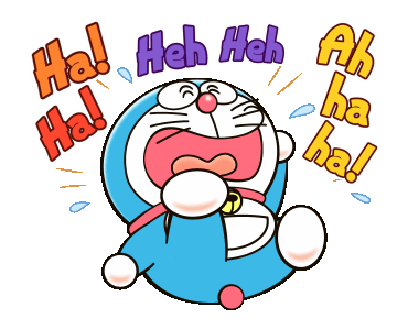 LINE Official Stickers Doraemon  Animated Onomatopoeia 