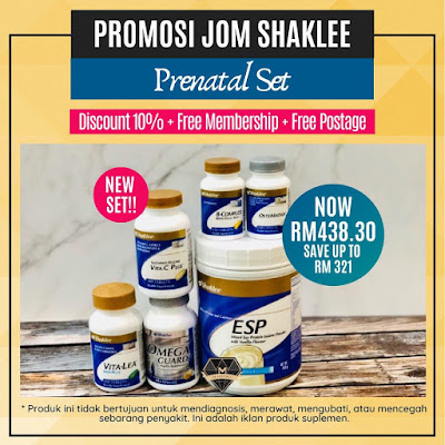 Promosi Jom Shaklee - Prenatal Set