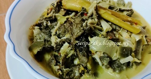 My Kuali: Cendawan kukur masak lemak cili api