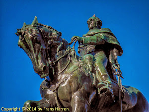 Statue of Uruguayan hero José Artigas