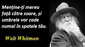 Maxima zilei: 31 mai - Walt Whitman