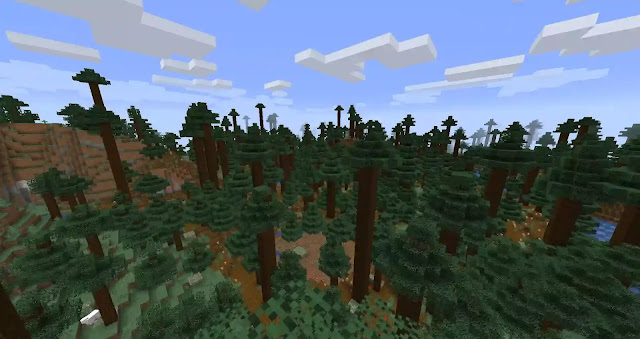 Giant Tree Taiga Biome Minecraft