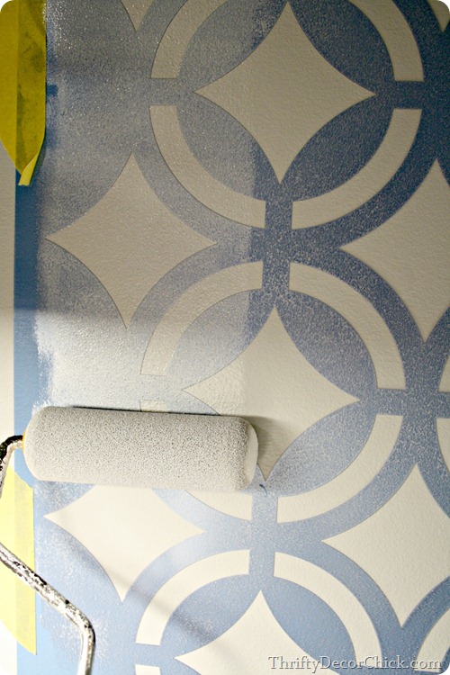 How to stencil a wall