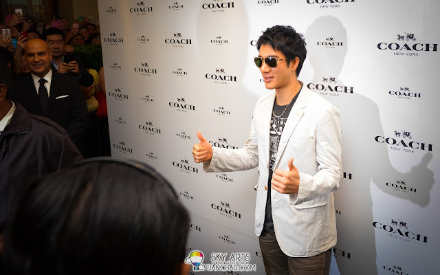 LeeHom 王力宏 @ Coach Malaysia Gardens Reopening Event