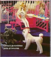 Barbie Lord poodle in 1989 catalog
