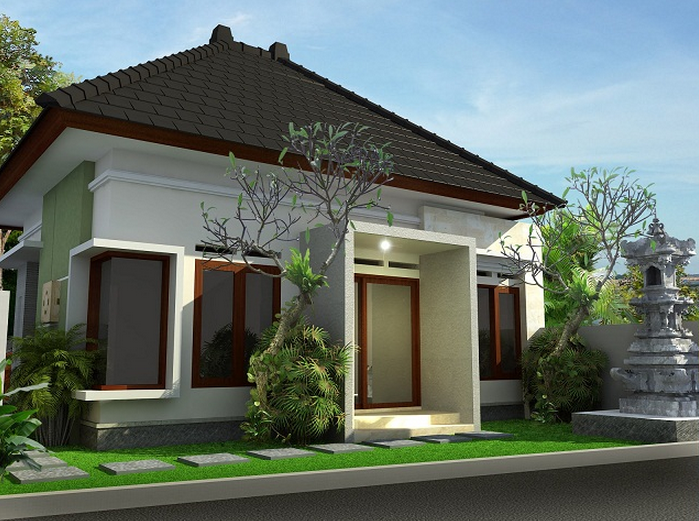 gambar rumah  modis update Contoh Desain  Rumah  Bali  Modern  
