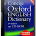 Concise Oxford English To English Dictionary 11th Edition