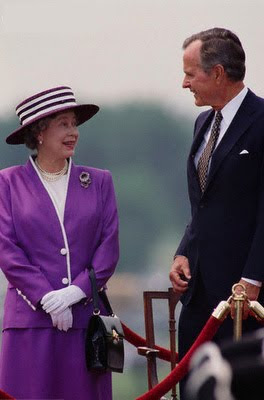 Queen Elizabeth with US Presidents