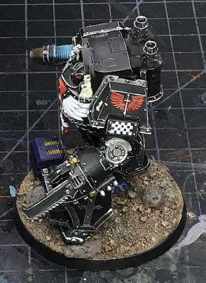 Horus Heresy Dark Angels Contemptor Dreadnought WIP