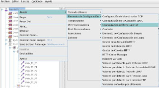 Configuración de parámetros por fichero de datos CSV