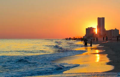 Alabama Sunset on the gulf