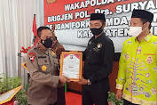 Wakapolda Kalteng Silaturahmi dengan Forkopimda dan Lintas Tokoh